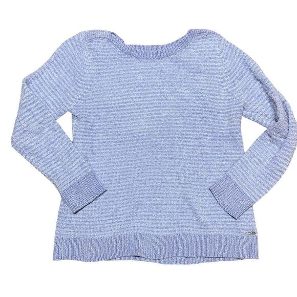 Calvin Klein Plush Sweater Solid Blue Size Medium - Picture 1 of 6